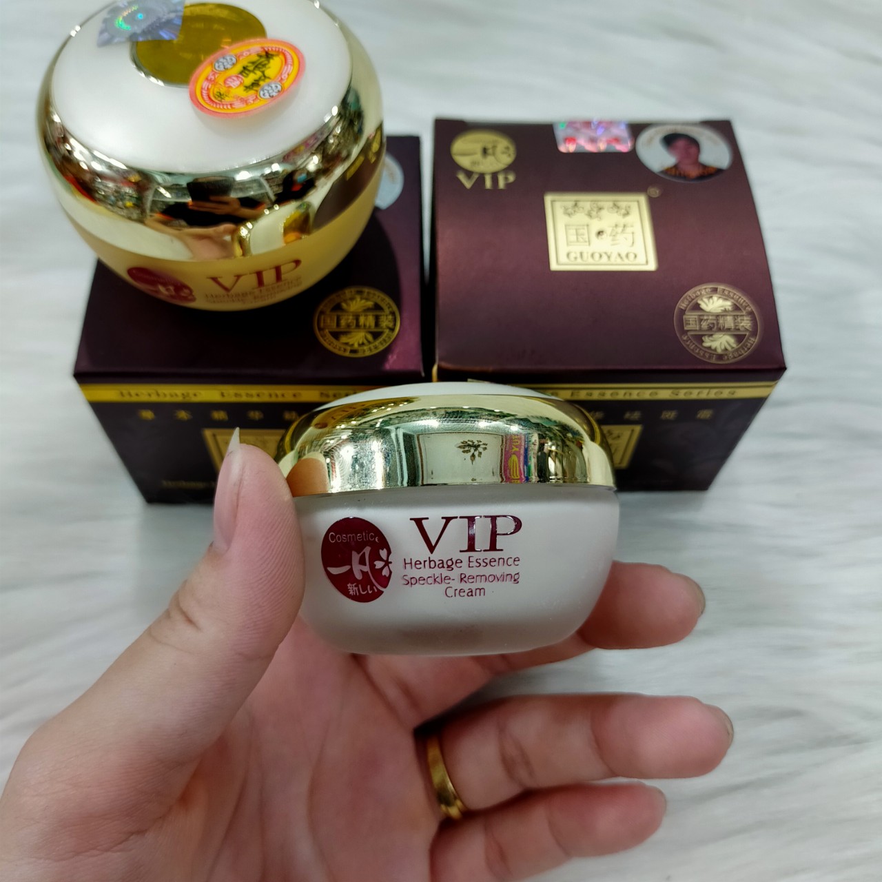 [HCM]Combo Kem Sâm Nhật Bản Guoyao VIP Ngày+Đêm -30gr