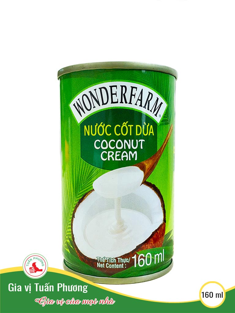 loan Nước cốt dừa Wonderfarm hộp 160ml