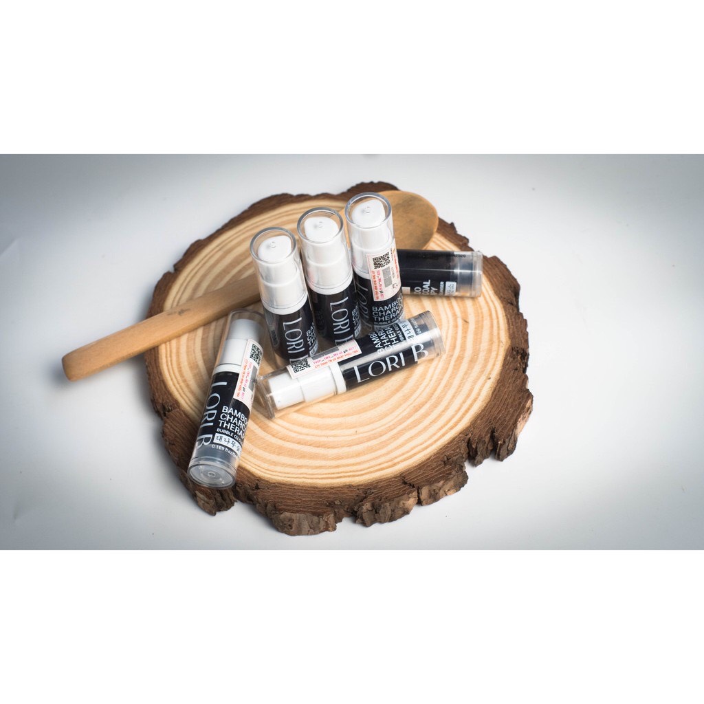 Mặt Nạ Than Tre Sủi Bọt Thải Độc Lori B 5ml