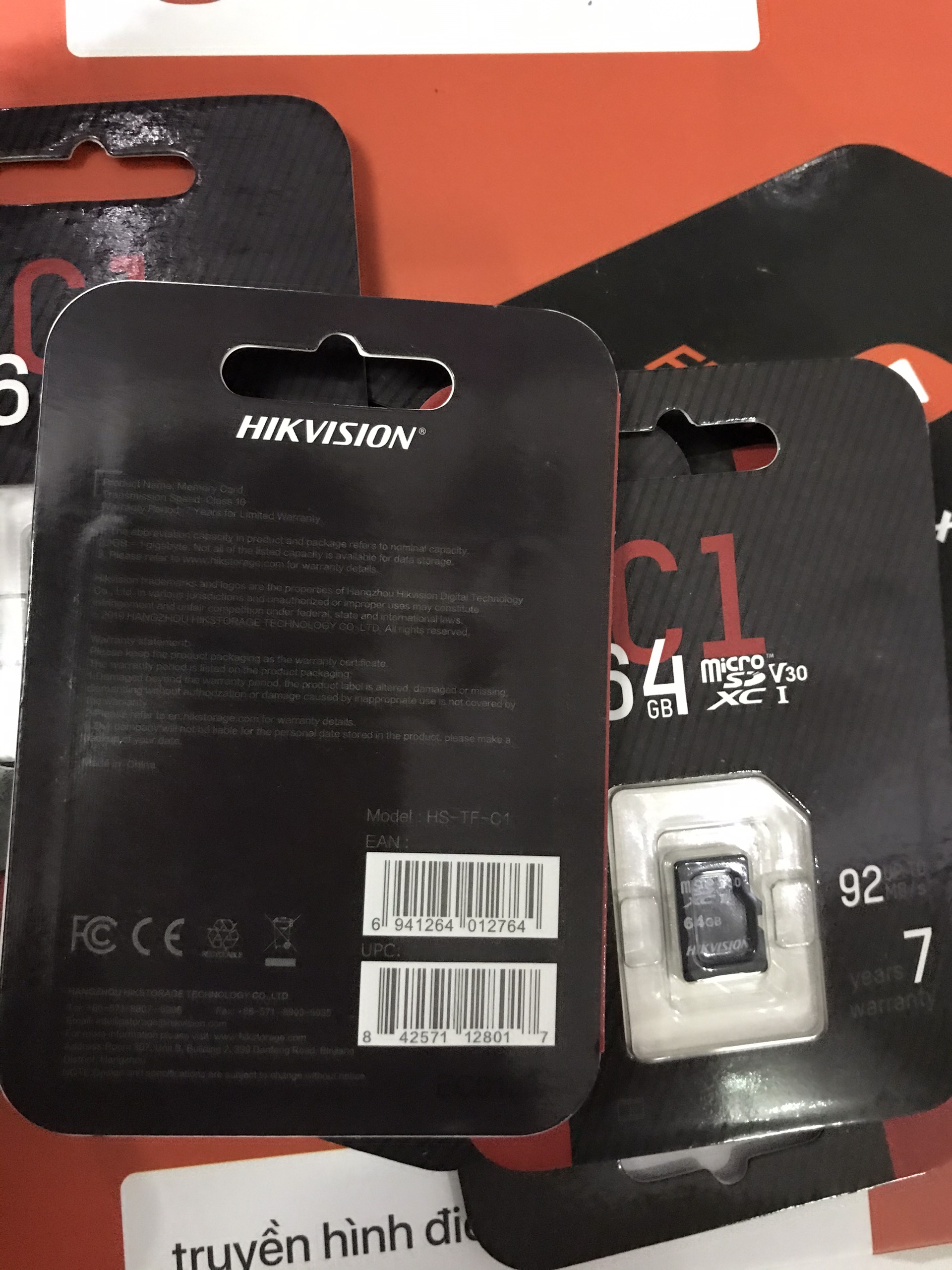 THẺ NHỚ CAMERA HIKVISION C1 64GB