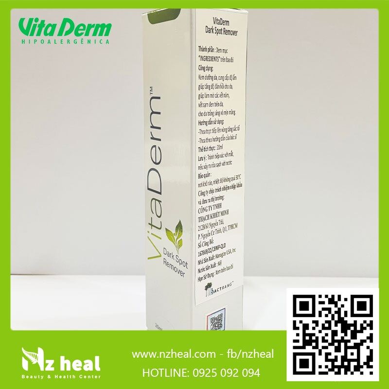 Kem mờ thâm nám Vitaderm Dark Spot Remover 20ml