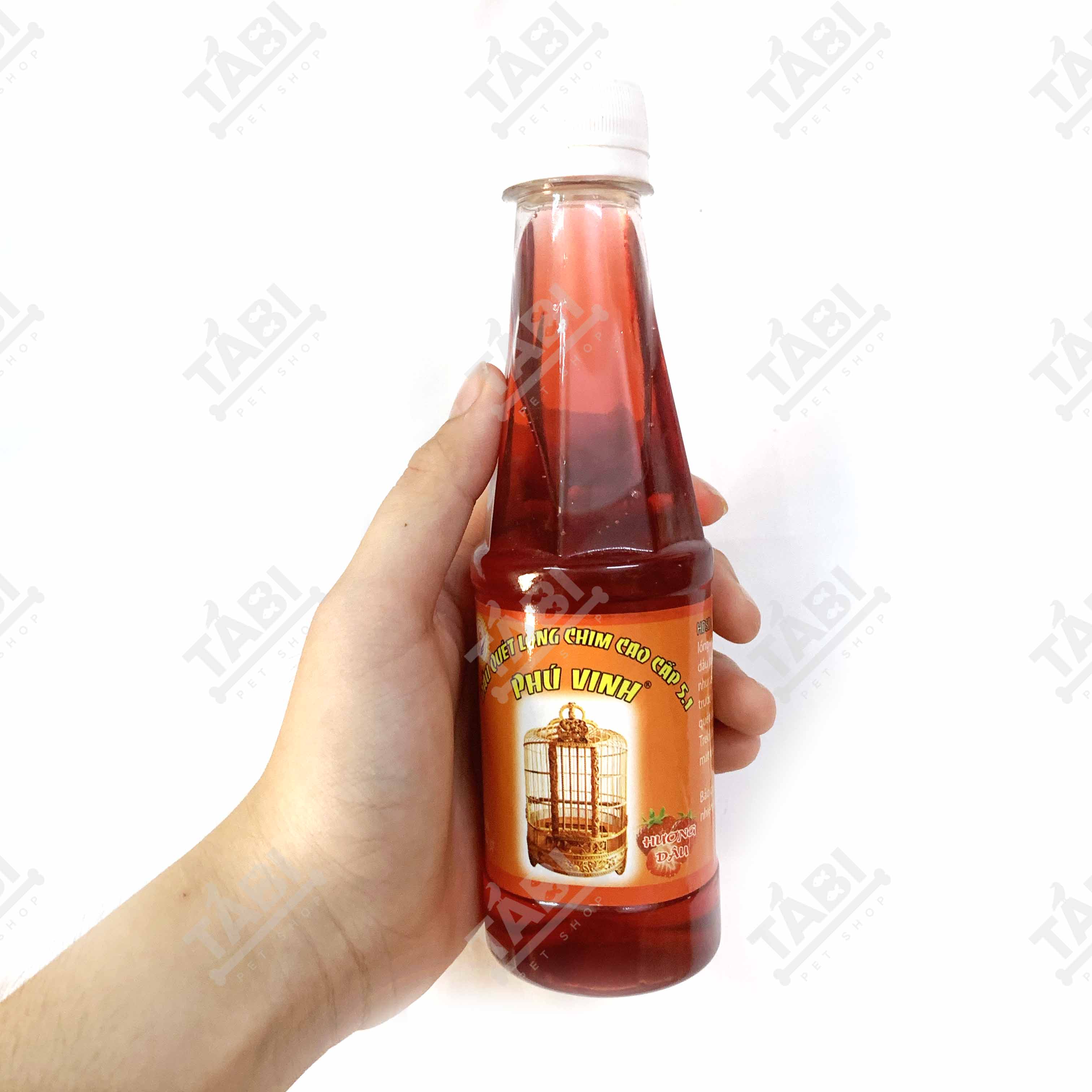 Dầu Quét Lồng Chim Phú Vinh 250ML Cao Cấp