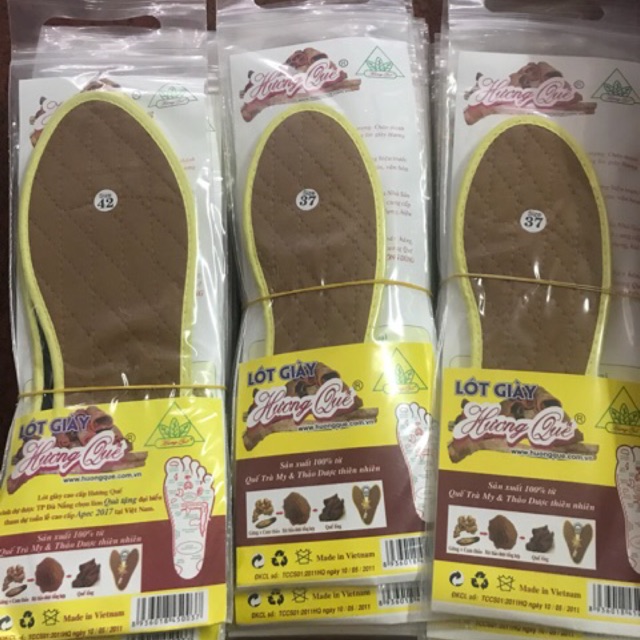 [Combo 5] Đôi Lót Giày, Lót Giày Nam Mùi Hương Quế
