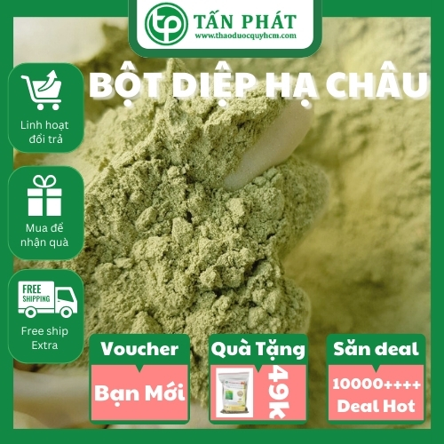 Diep Ha Chau Powder, Large Bag, 1kg - Taphaco - High Quality Company Product - Specialized for Making Tea and Infusing Water
