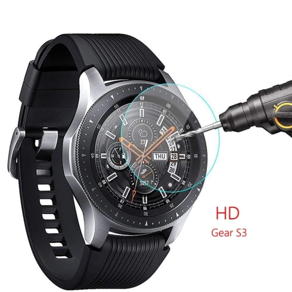 [HCM]Kính cường lực 2D chống trầy xước bảo vệ cho đồng hồ Samsung Gear S3 Frontier/ Classic galaxy watch 46mm