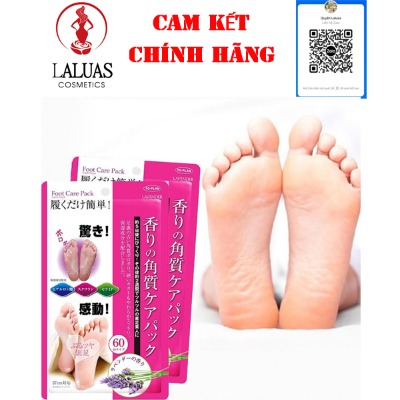 Túi ủ tẩy tế bào chết da chân lavender foot care pack to plan