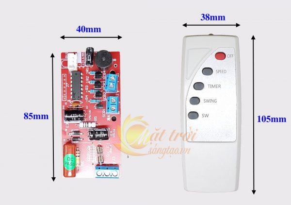Vỉ mạch điều khiển quạt V1 MTST