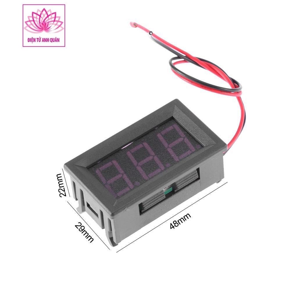 Volt kế hiển thị kỹ thuật số 0.56" DC 4.5 - 30V.