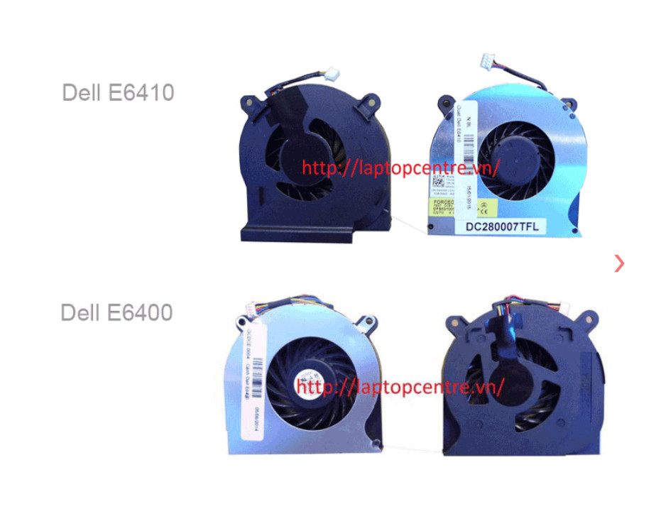Quạt tản nhiệt laptop Dell E6220 E6230 E6330 E6400 E6410 – E6420 E6430 – E6440 Latitude