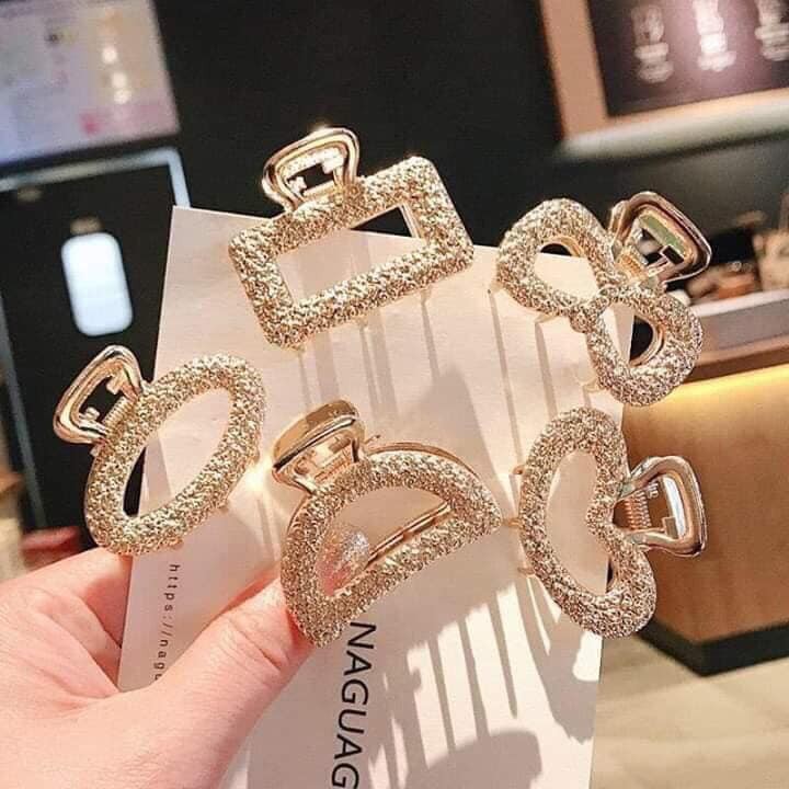 [ ComBo ] 5 Kẹp Tóc Đính Đá Siêu Xinh .ĐTVM