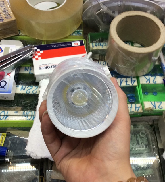 Đèn LED rọi 7W COB loại chạy ray