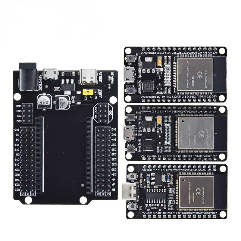 ESP32 Development Board TYPE-C/MICRO USB CP2102 WiFi+Bluetooth Dual Core ESP32-DevKitC-32 ESP-WROOM-32 Expansion Board 38PINS