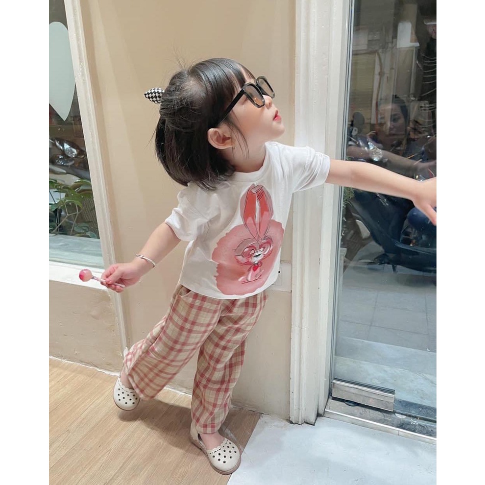 Sale bộ tay ngắn quần dài bé gái size 10-22kg