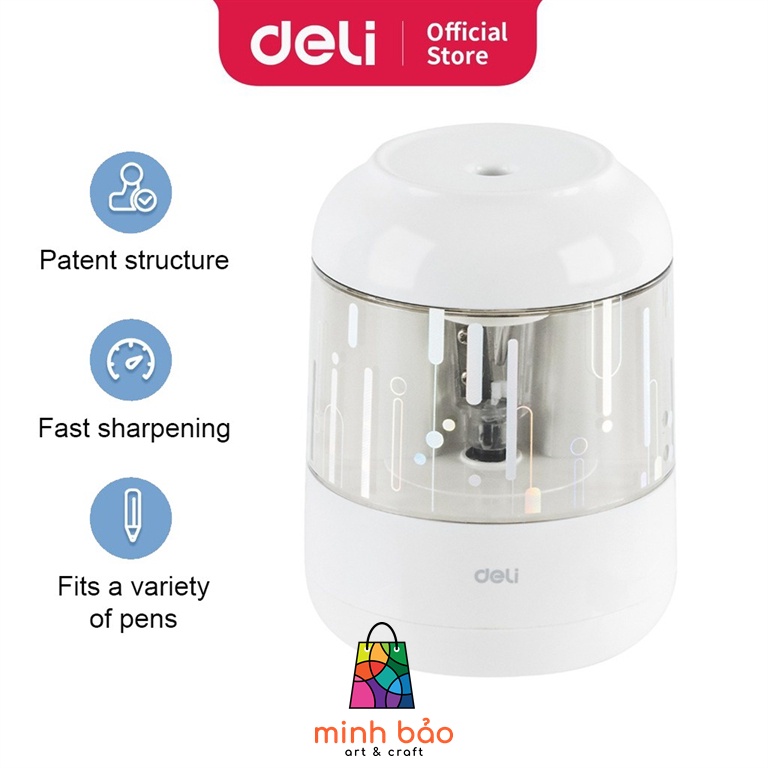 GỌT BÚT CHÌ TỰ ĐỘNG DELI EH508