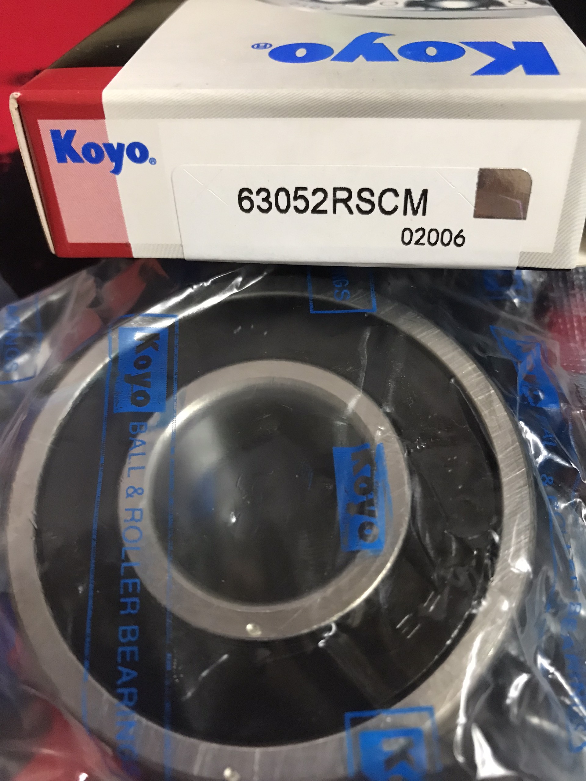 Vòng bi (bạc đạn) KOYO 6305 2RS Chất lượng cao