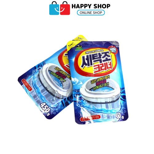 Bột Tẩy Vệ Sinh Hàn Quốc Lồng Máy Giặt (bịch 450g)