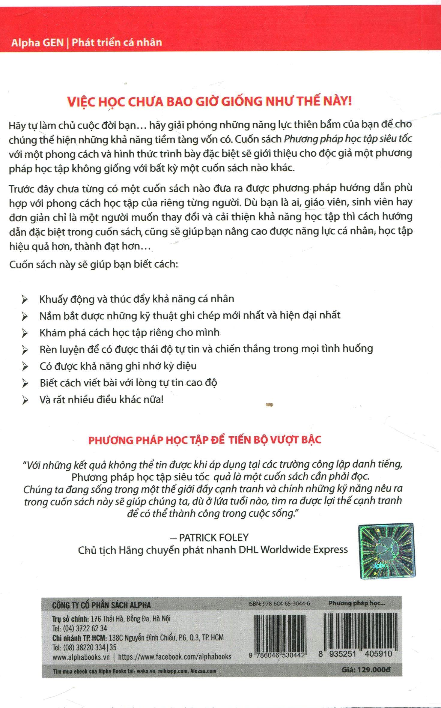 Sách - Phương pháp học tập siêu tốc