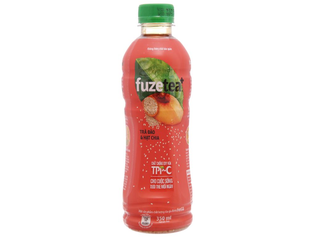 [Siêu thị WinMart] - Trà đào và hạt chia Fuze Tea 350ml