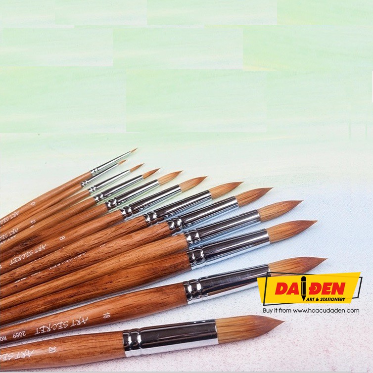 [HCM]Cọ Vẽ Đầu Tròn Art Secret 2089 Round