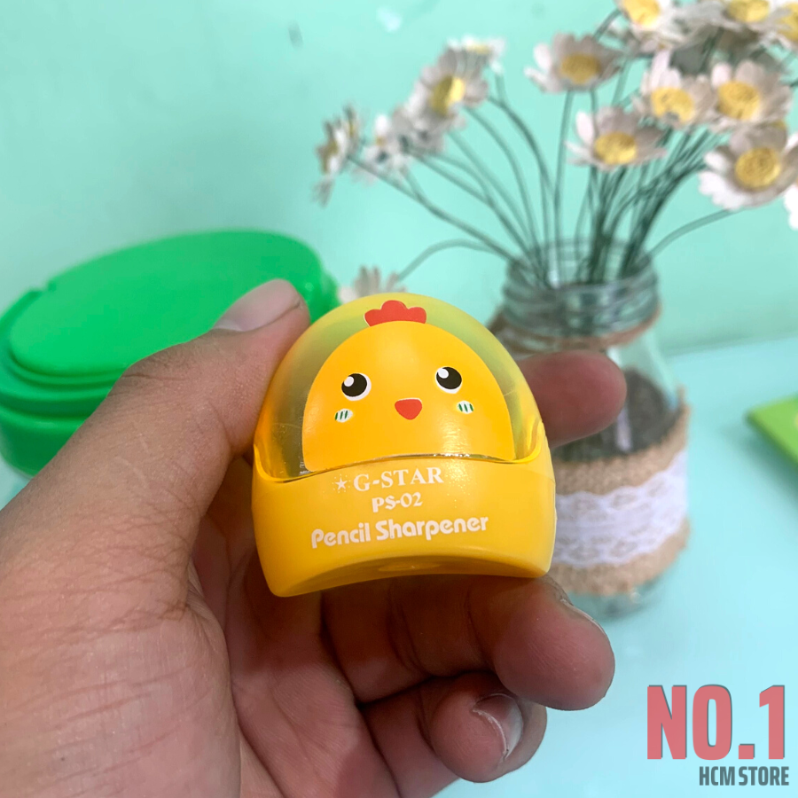 Combo 5 Cái Chuốt Bút Chì Cao Cấp Gstar PS02 ( 25 Cái/ Hộp )