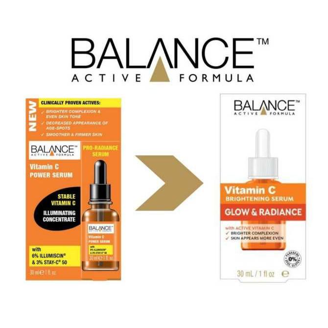 [HCM]Tinh chất Vitamin C Balance Active Formula Dưỡng Sáng Da Mờ Thâm