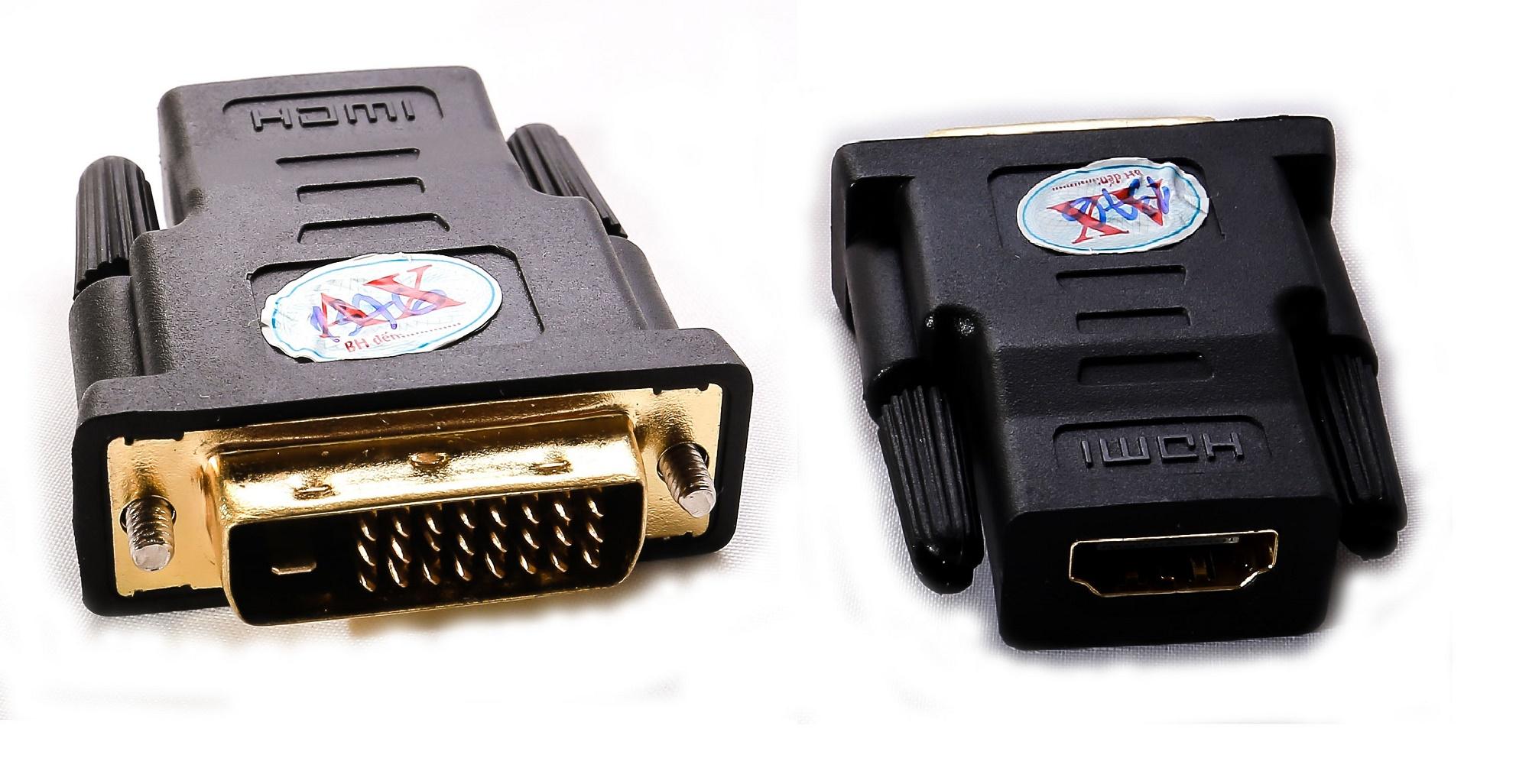Đầu chuyển DVI ra HDMI. DVI(24+1) ra HDMI