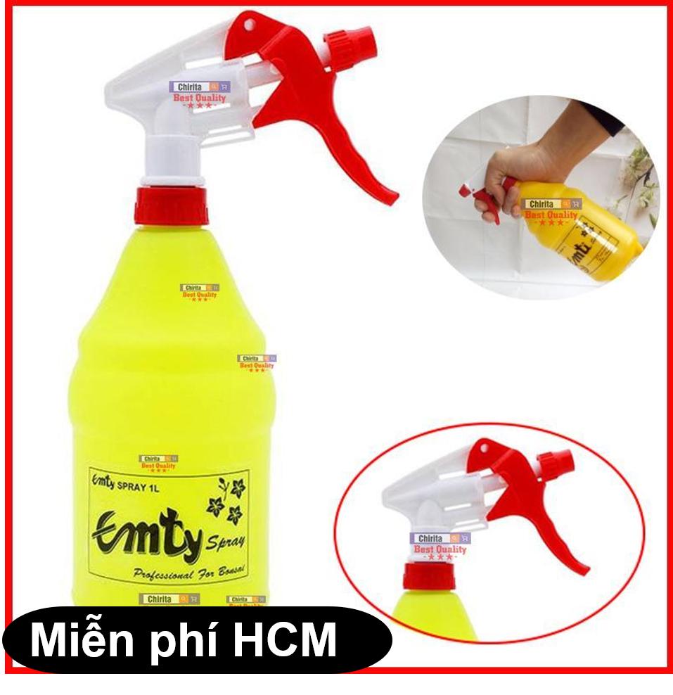 Miễn phí HCM>129k-Bình phun sương bằng nhựa cao cấp  (Bình 1 lít ) - Bình bơm tay / Bình tưới cây cảnh, bình xịt phun sương,-HP10042LV