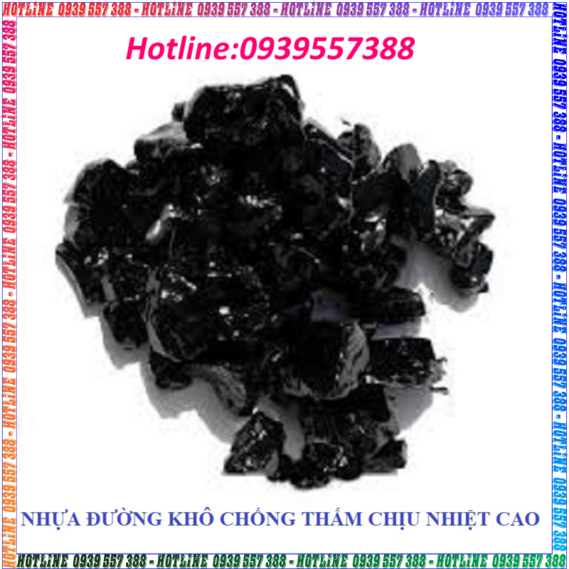 NHỰA ĐƯỜNG KHÔ CHỐNG THẤM - HỘP 10KG CHỊU NHIỆT CAO