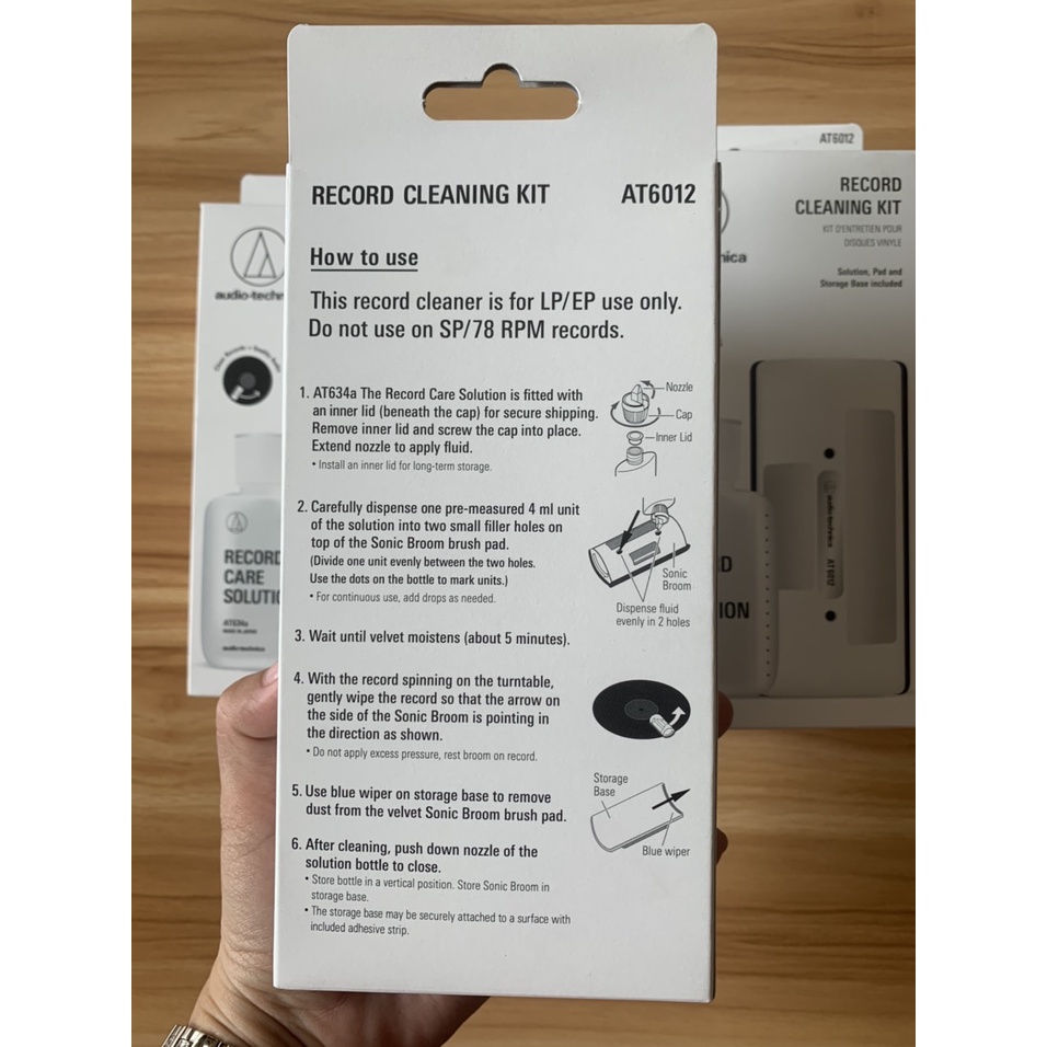 Dung Dịch Vệ Sinh Máy Đọc Đĩa Than Audio-Technica AT6012