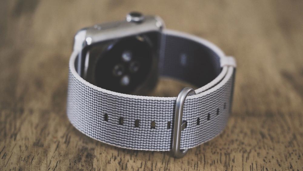 Dây đeo cho Apple Watch White Woven Nylon 38mm
