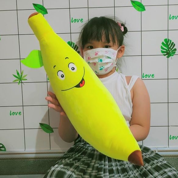 GỐI ÔM HÌNH TRÁI CHUỐI SIZE LỚN CHO BÉ