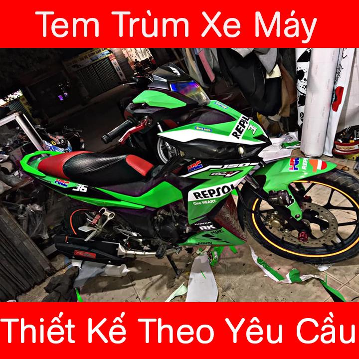 Tem Trùm Winner Repfol xanh trắng