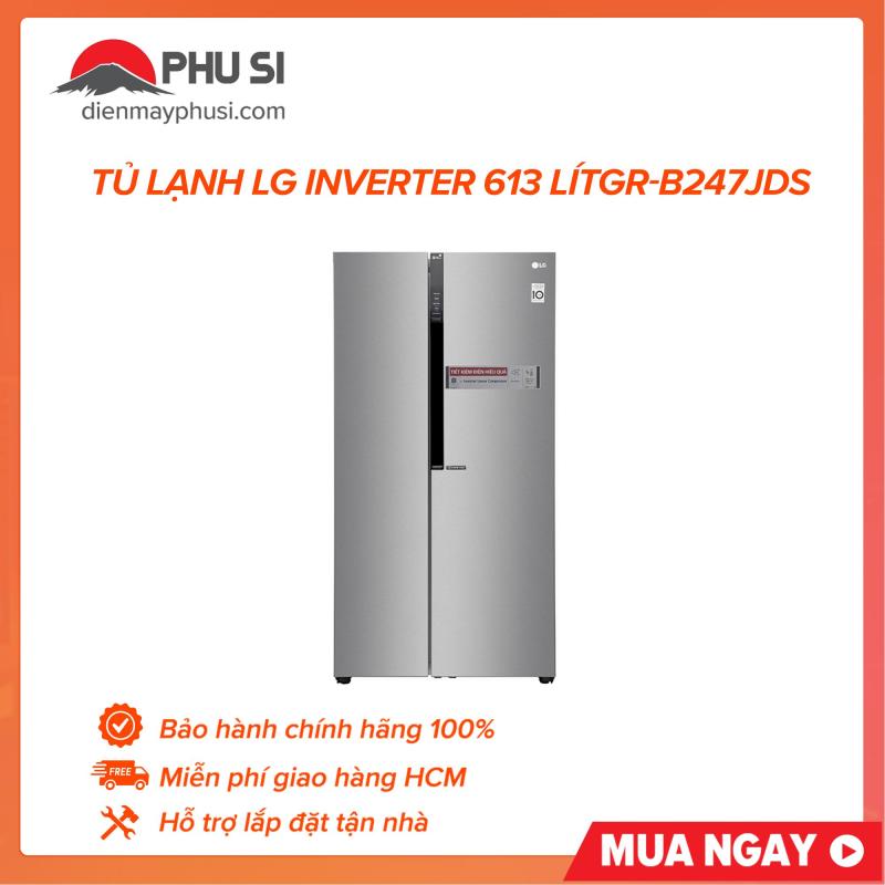 Tủ lạnh LG Inverter 613 lít GR-B247JDS