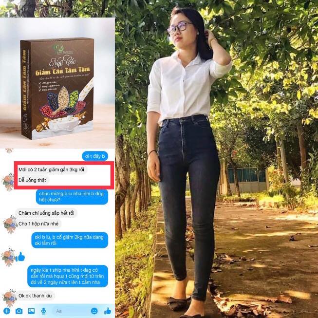 [HCM]NGŨ CỐC GIẢM CÂN TÂM TÂM 1KG