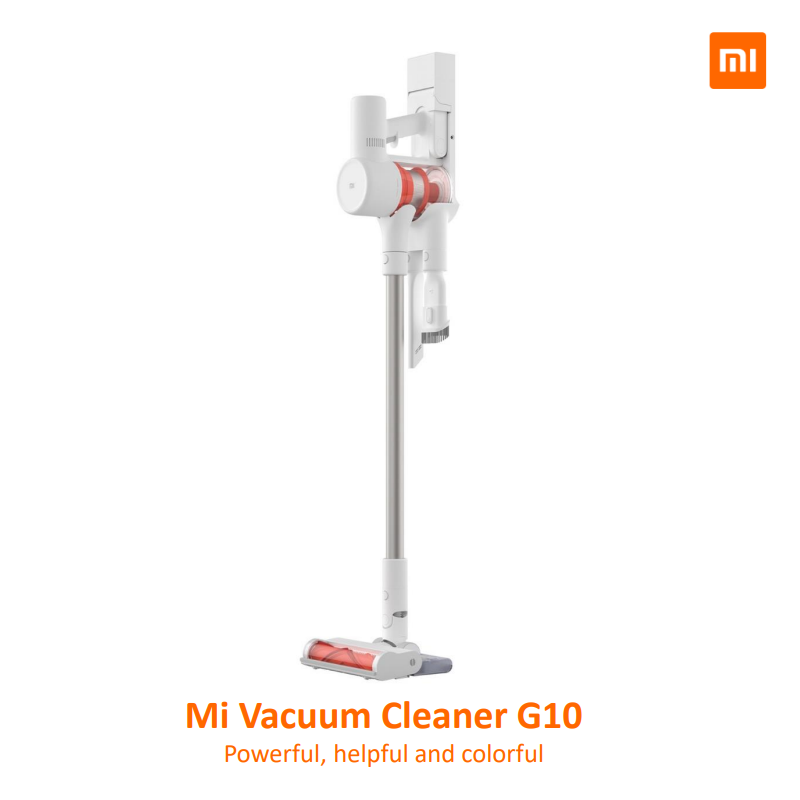 [ Bảo hành 12 tháng ] Máy hút bụi cầm tay Xiaomi Mi Vaccum Cleaner G10 BHR4307GL - Hàng chính hãng