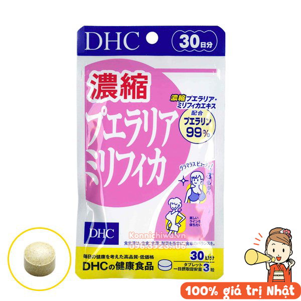 [Chính hãng Nhật] Viên uống DHC nở ngực làm tăng kích thước vòng 1 90 viên 30 ngày Hàng Nhật nội địa | Viên uống tăng kích cỡ ngực cho vòng một căng tràn, đầy đặn, an toàn cho người sử dụng không tăng cân