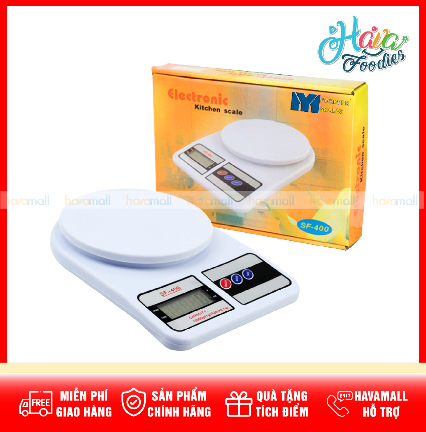 [HOÀN TIỀN MAX 10%] Cân Điện Tử Mini – Electronic Kitchen Scale