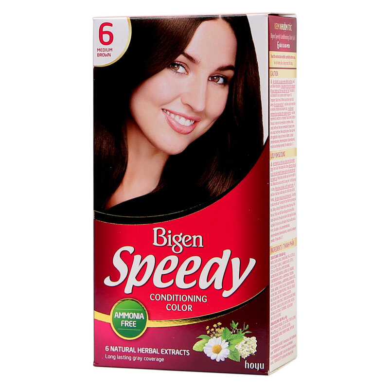 Thuốc nhuộm tóc Bigen Speedy số 6