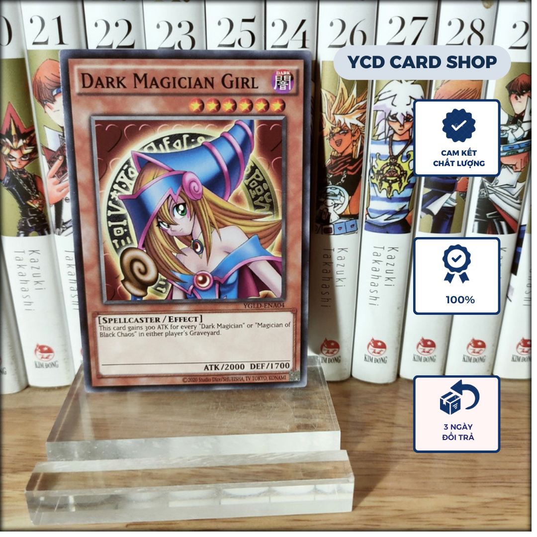 Thẻ bài yugioh chính hãng Dark Magician Girl – Common