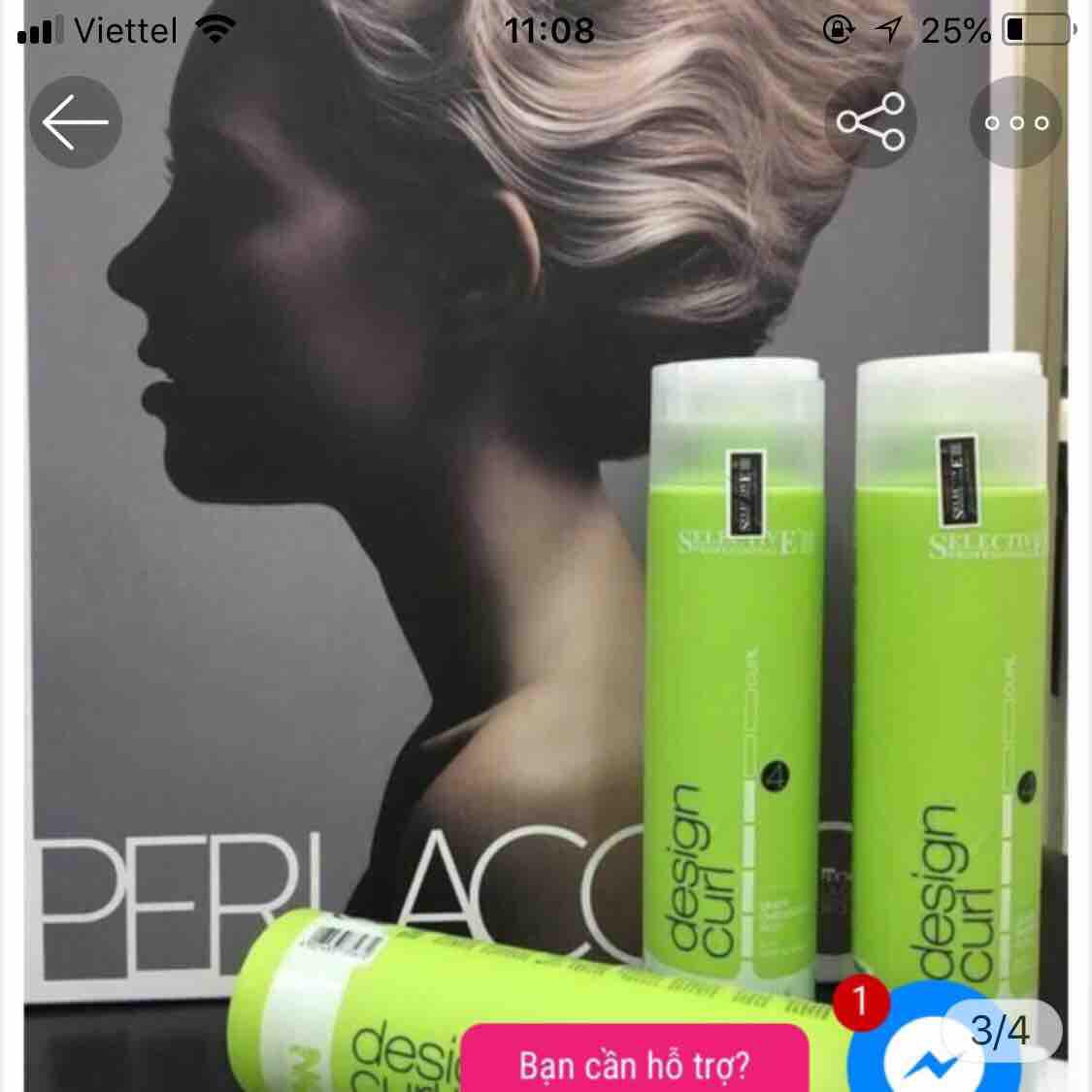 Gel tạo kiểu tóc uốn selective design curl ý 250ml