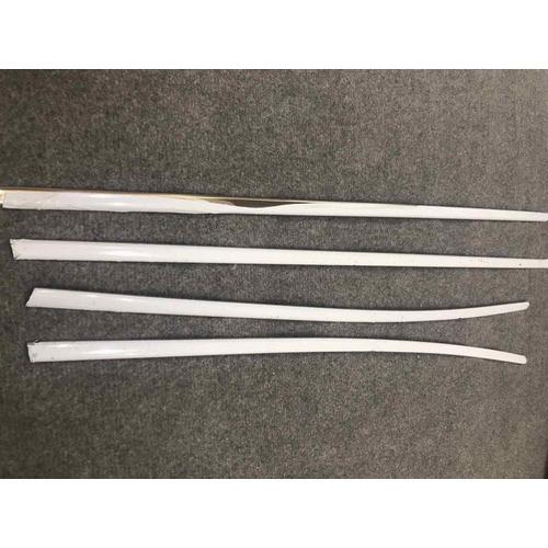 Nẹp Chân Kính Inox Xe Mazda 3 2020 2021 2022 2023 - 4 Chi Tiết Chất Liệu Inox 304 Sáng Bóng, Phụ Kiện Trang Trí Ngoại Thất Tuyệt Vời Cho Xe