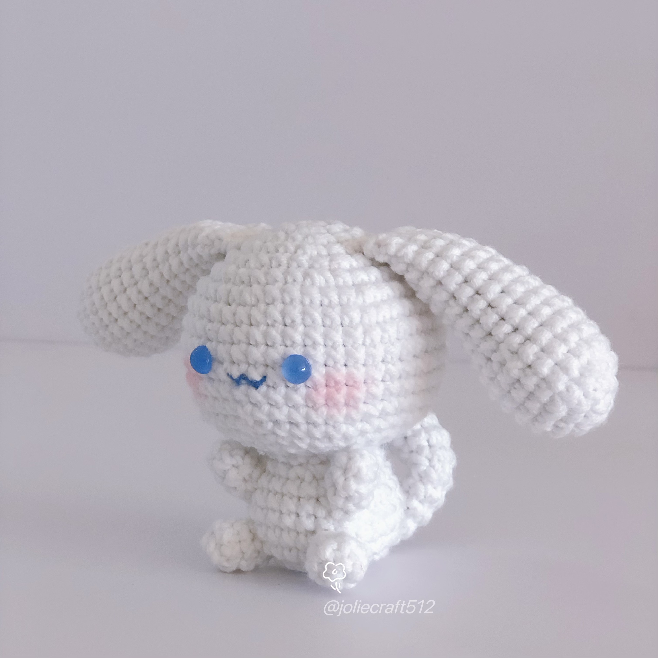 Móc khóa Cinnamoroll - móc khóa len - quà tặng