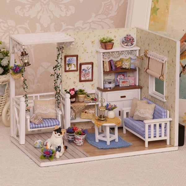 Mô hình lắp ráp nhà gỗ Diy - Căn phòng H013