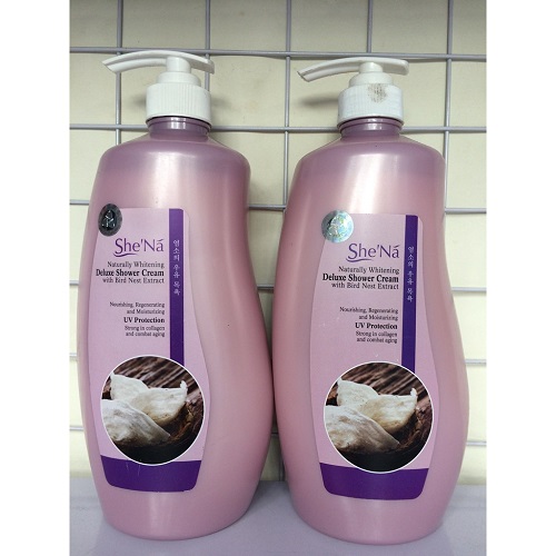 Sữa tắm dưỡng da She'na 1200ml Malaysia