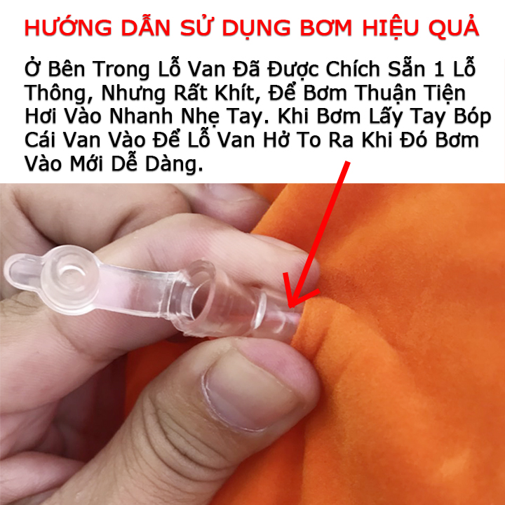 Ghế Bơm Hơi Có Tay Vịn