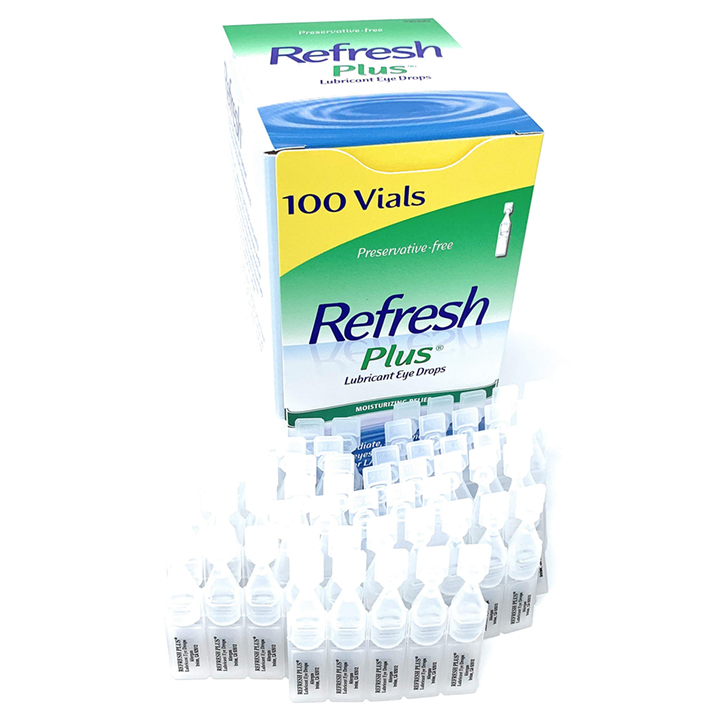 Nước mắt nhân tạo Refresh Plus Lubricant Eye Drops hộp 100 tuýp