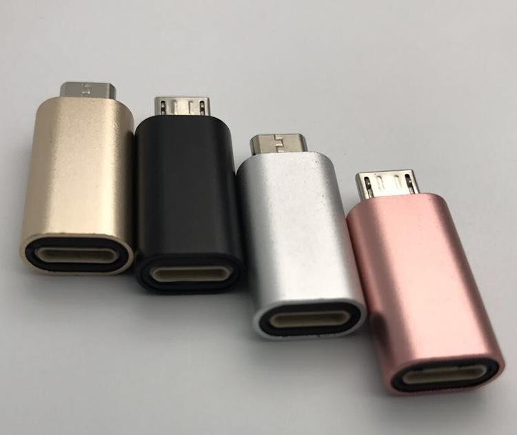 [HCM]Đầu chuyển đổi từ micro usb sang Type C (trắng)