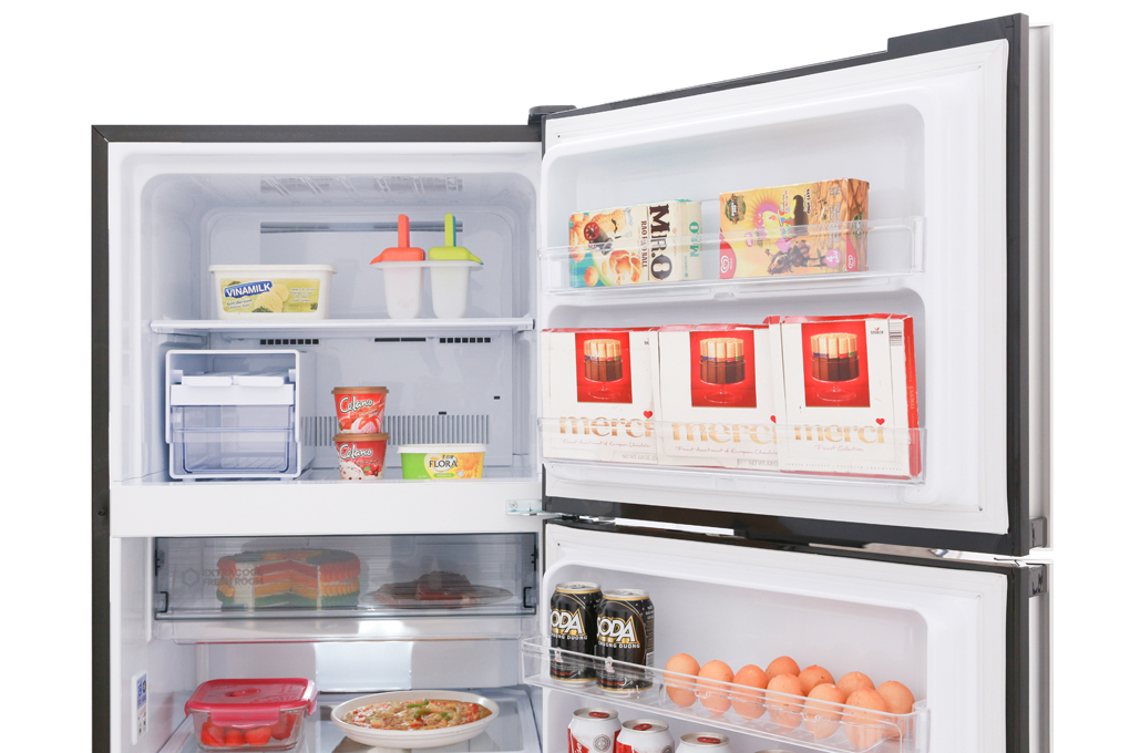 [Trả góp 0%]Tủ lạnh Sharp 397 lít inveter SJ-X405PG-BR
