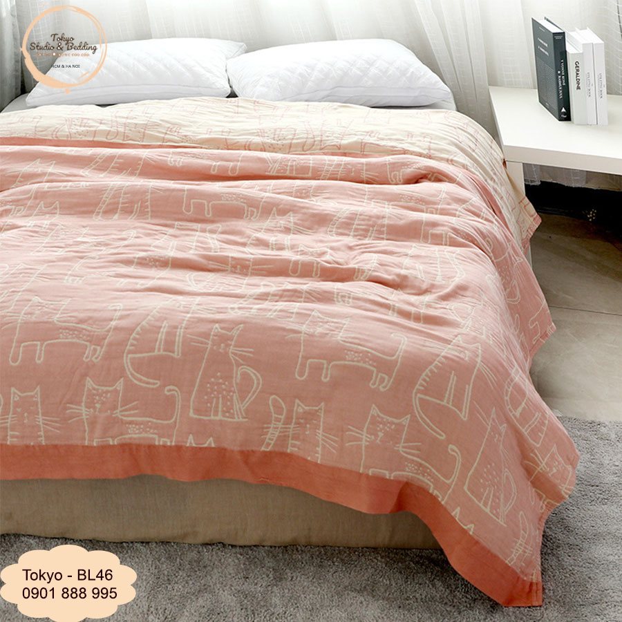 (2)TH Chăn Xô Organic Cotton Dòng Phổ Thông/Basic