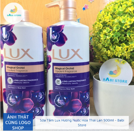 Sữa tắm Lux Thái Lan SIÊU THƠM CAO CẤP 500ml